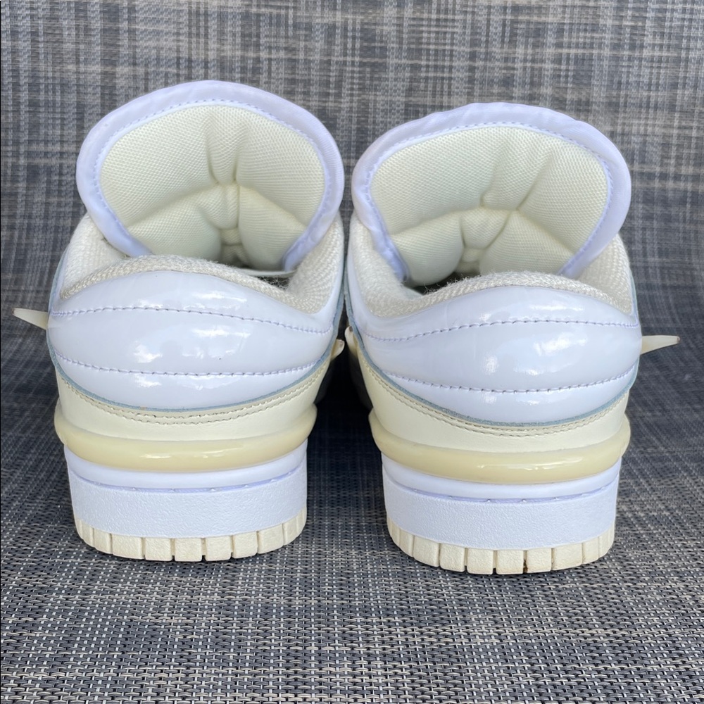 Nike Women's Dunk Low Twist 'Coconut Milk/White/Guava Ice' Sneakers Shoes sz 7.5 - Picture 7 of 12